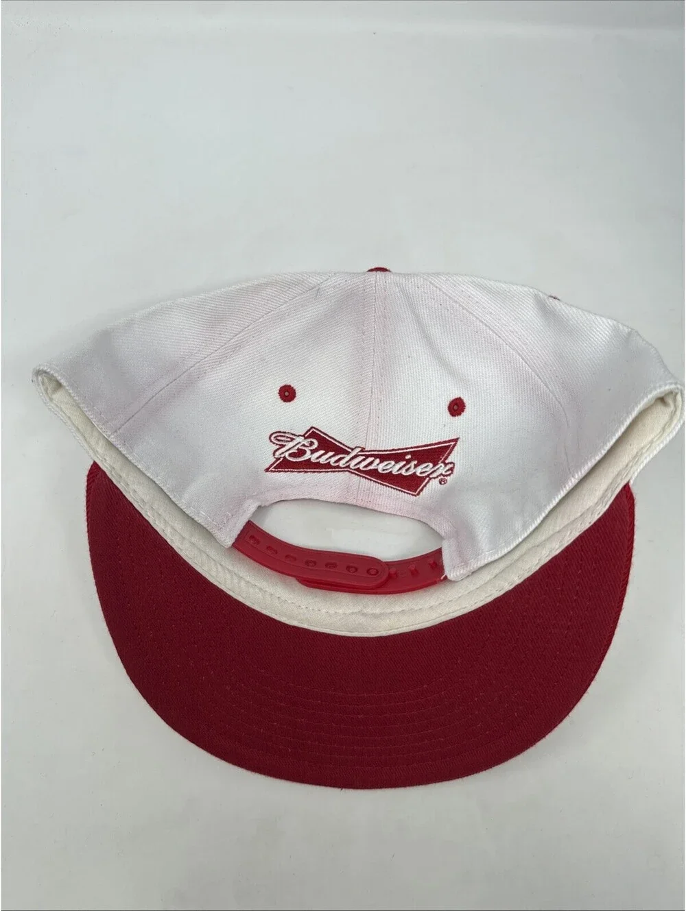 Rare Arizona Diamonbacks Usa America Budweiser Hat Cap Snapback White Hat